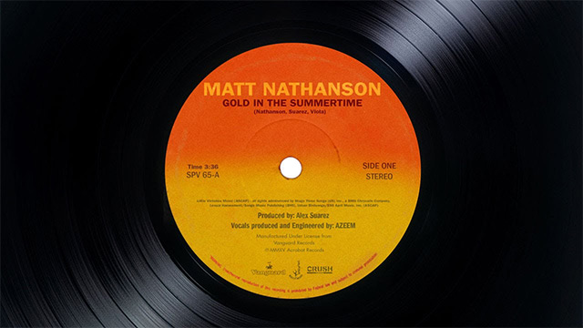 Matt Nathanson - Gold In The Summertime [AUDIO]